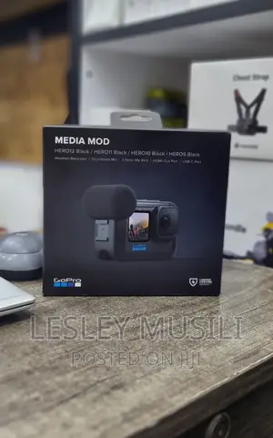 Gopro Media Mod for HERO 12/Hero9/Hero10/Hero11 Black
