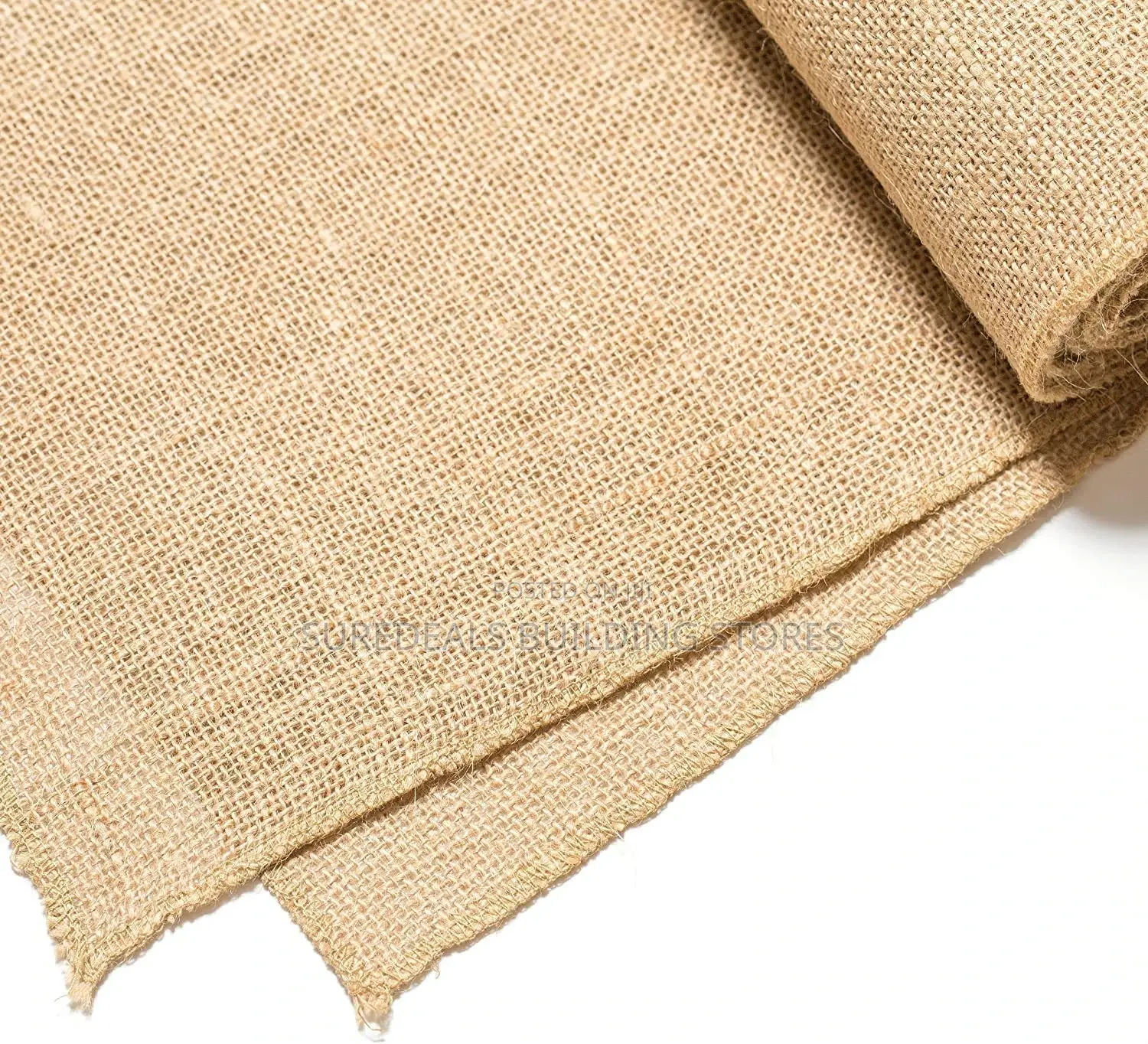 Hessian Fabric Woven Natural Jute Burlap-11oz