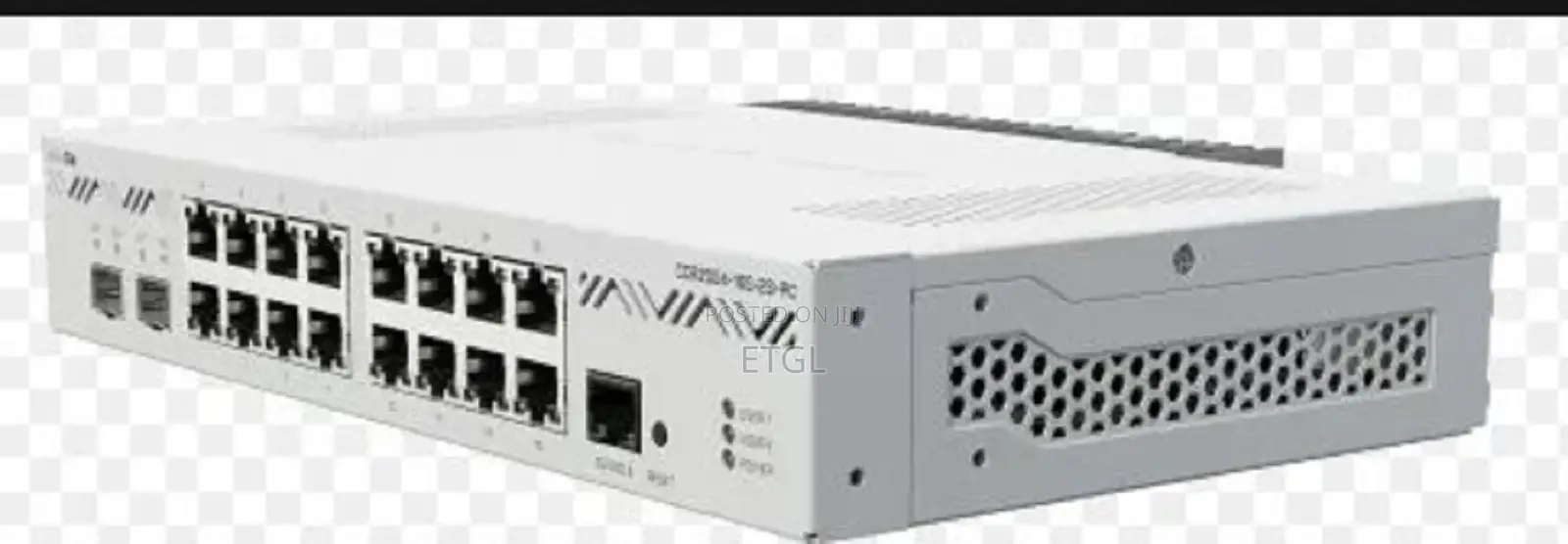 "Mikrotik CCR2004-16G-2S+PC Ethernet Router 16x Gigabit Ethe
