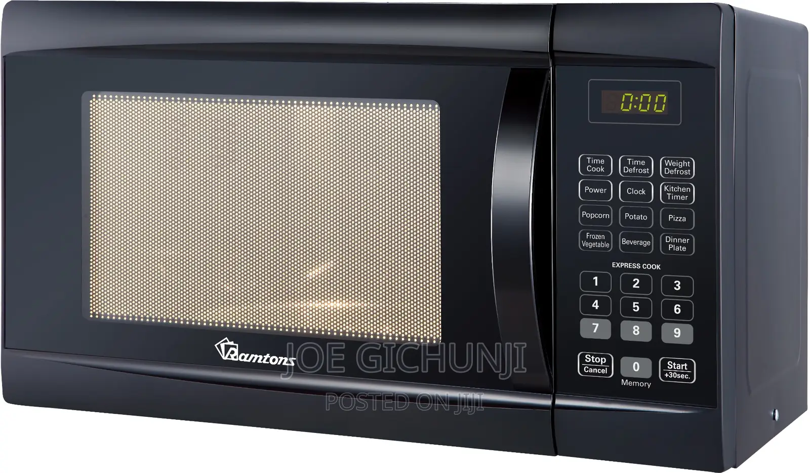 23 Litres Digital Microwave Black - Rm/588