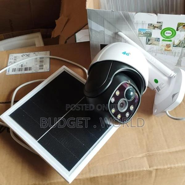 4g Solar Powered PTZ CCTV Camera With Simcard Slot 1080p> - main view