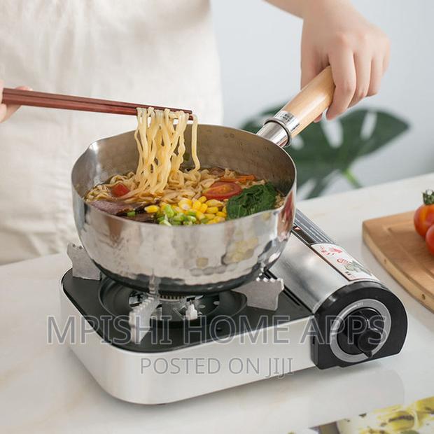 Stainless Steel SUFURIA/SNOW/MILK Cookwarewith Wooden Handle