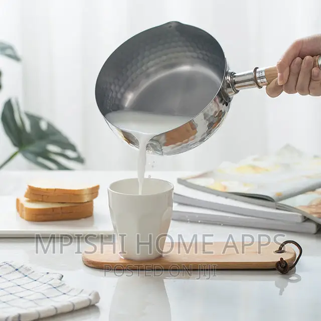 Stainless Steel SUFURIA/SNOW/MILK Cookwarewith Wooden Handle