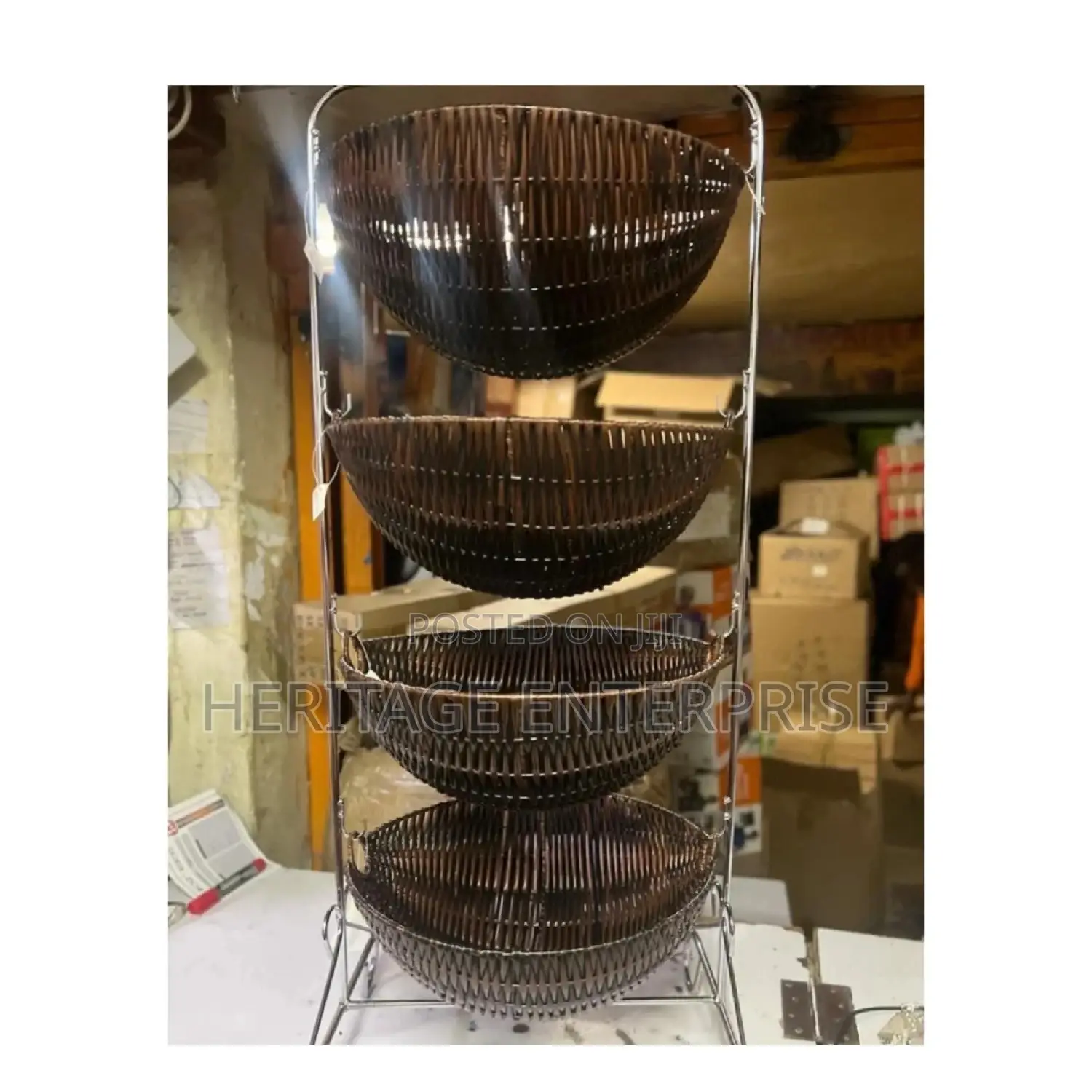 Fruit Rack 4 Layer Strong Fruit Rack