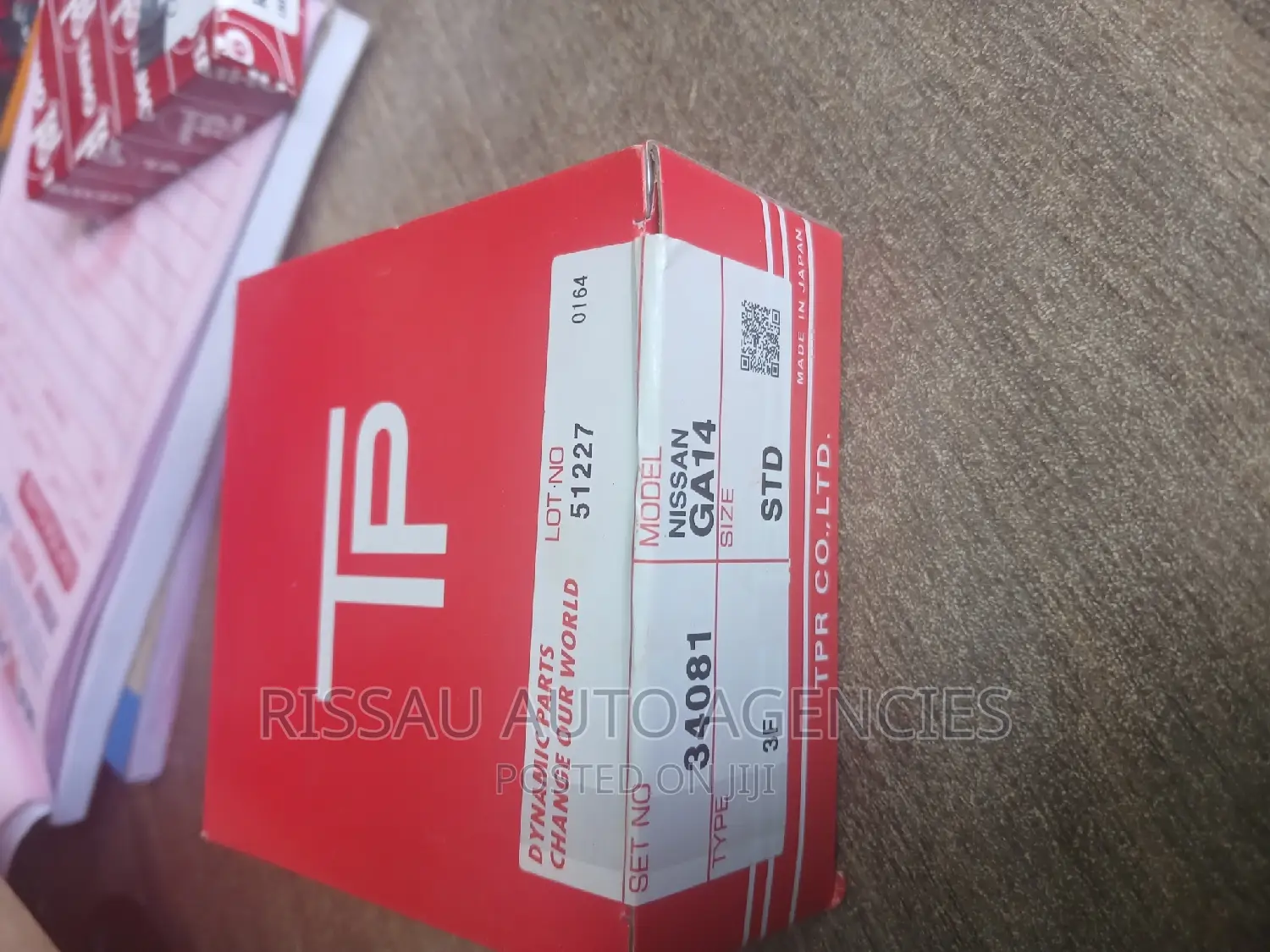 Nissan GA14 Engine Piston Rings TP Made in Japan.