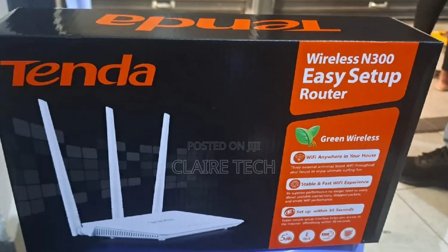 Tenda Wifi Router N300