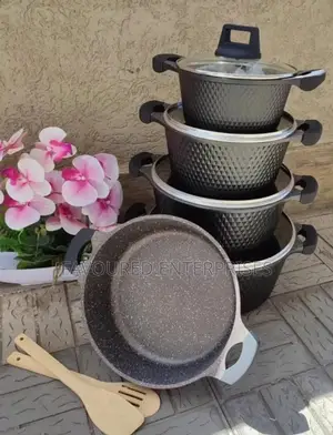 UNIQUE 12 PCS SUPER QUALITY Granite Cookware Set