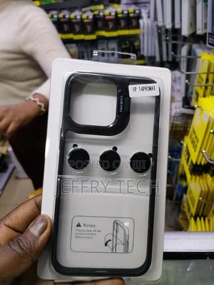 iPhone 14 Pro Max NY Transparent Lens Protector Cover Case - thumbnail 2