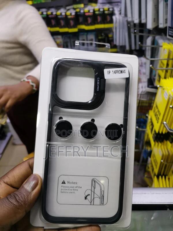 iPhone 14 Pro Max NY Transparent Lens Protector Cover Case - main view