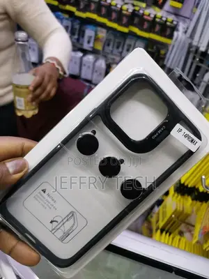 iPhone 14 Pro Max NY Transparent Lens Protector Cover Case