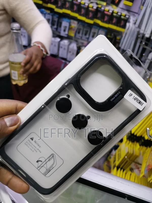 iPhone 14 Pro Max NY Transparent Lens Protector Cover Case - thumbnail 3