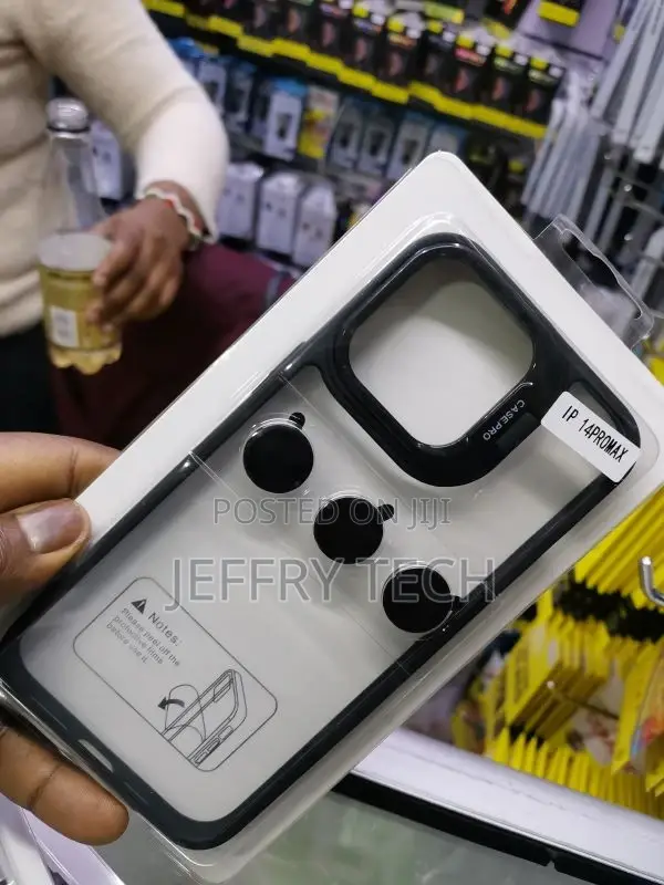 iPhone 14 Pro Max NY Transparent Lens Protector Cover Case