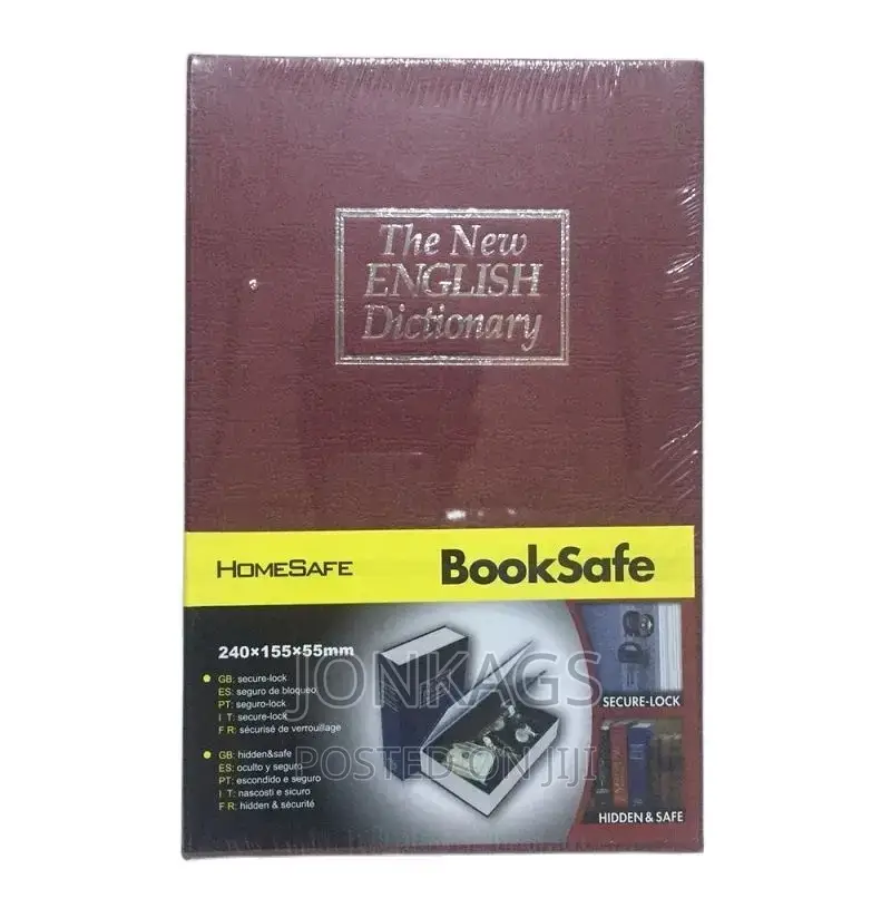 Secret Box Book Safe With Keys