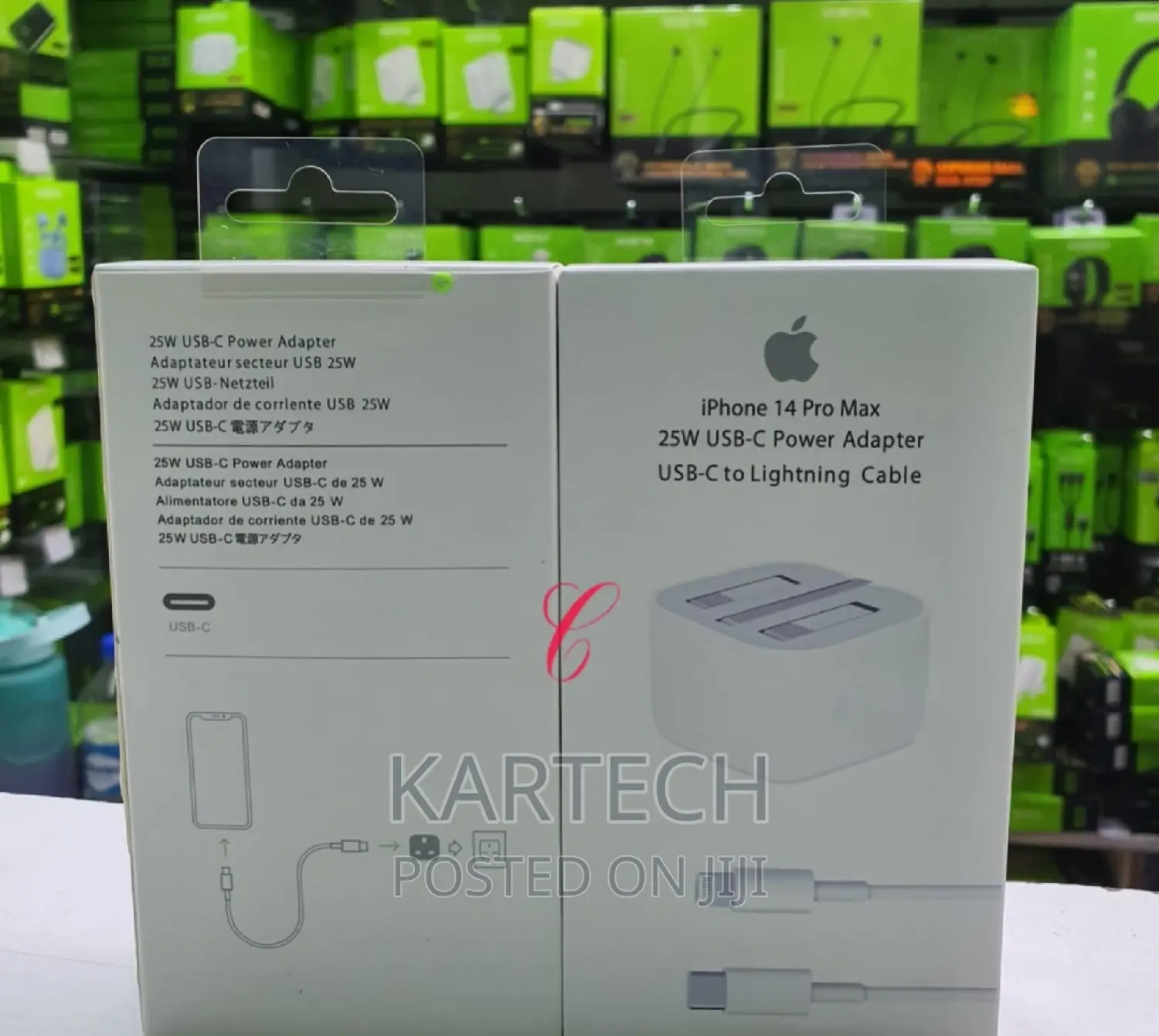 Apple Power Adapters With USB C to Lightning Cable 25W