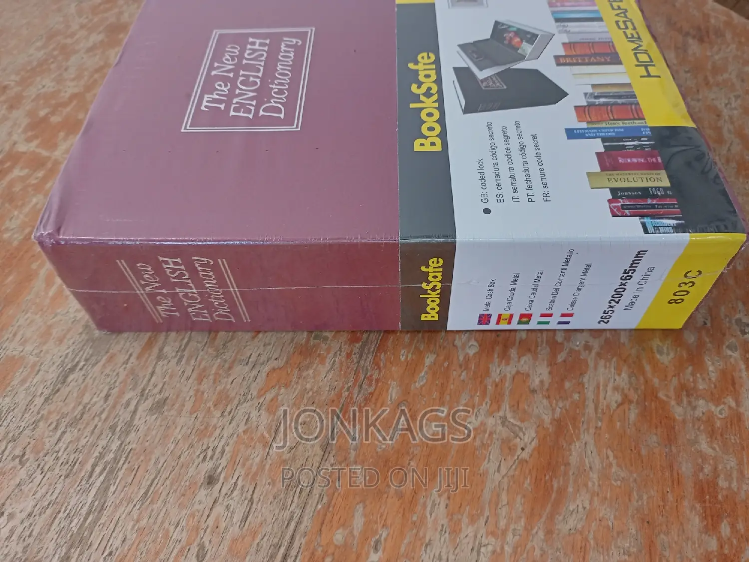 Secret Box Book Safe With Keys