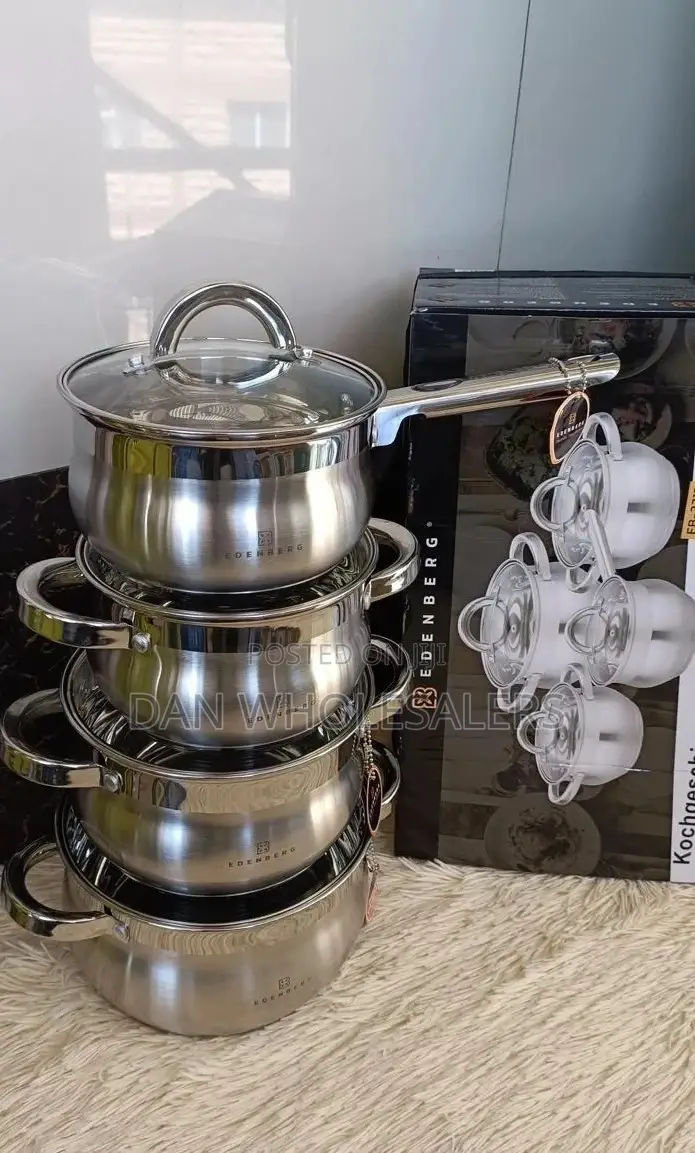 4 PCS Heavy Eden Burg Cookware Set