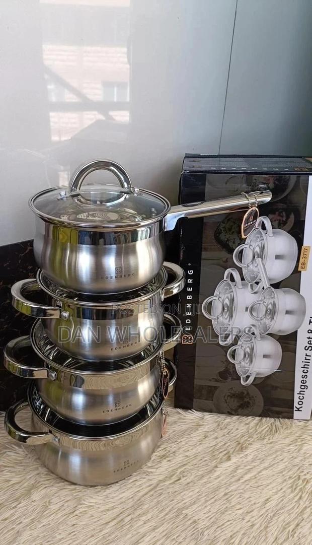 4 PCS Edenburg Cookware Set Non Stick