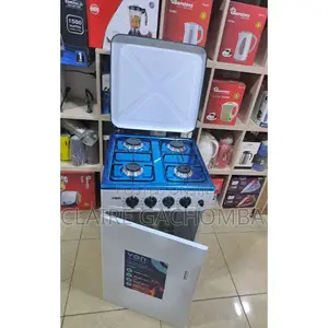 Von 4 Gas Table Top Cooker With Cylinder Compartment