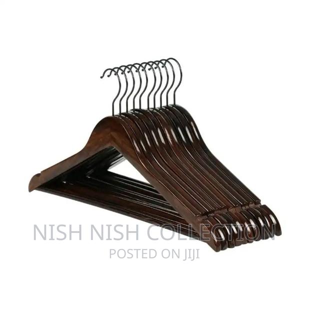 *10pcs Wooden Clothes Hanger - thumbnail 2