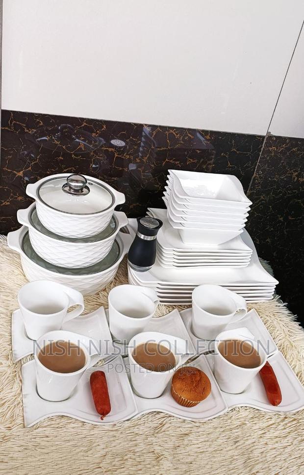 37 Piece Trendy Dinner Set - thumbnail 2