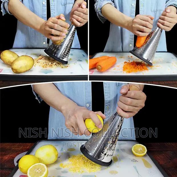 Multipurpose Food Grater With Handle - main view