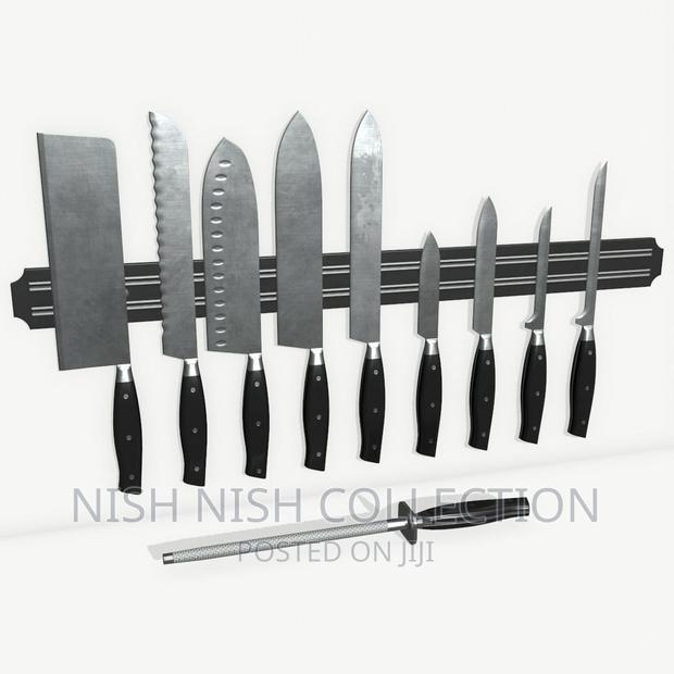 *50cm Kitchen Magnet Knife Holder Knife Rack Organizer, - thumbnail 3