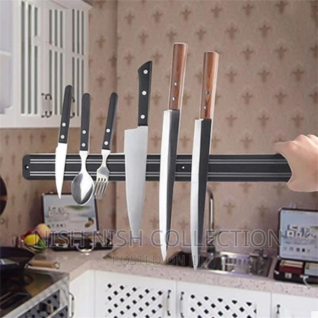*50cm Kitchen Magnet Knife Holder Knife Rack Organizer, - thumbnail 2