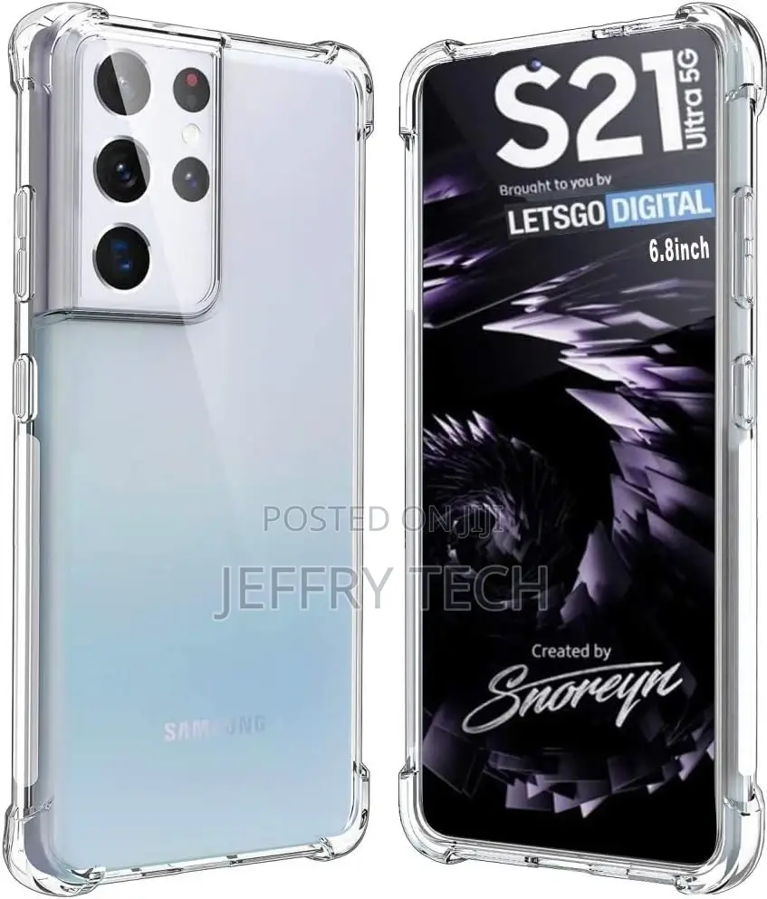 Samsung Galaxy S21 Ultra 5G Phone Casecrystal Clear TPU Hard