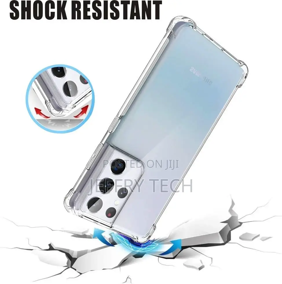 Samsung Galaxy S21 Ultra 5G Phone Casecrystal Clear TPU Hard