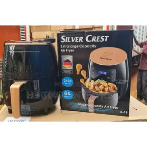 6 Litre Silver Crest Digital Air Fryer 
3 Pin Plug