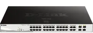 D-Link DGS-F1210-26PS-E - 24 Port Managed Gigabit Switch Wit