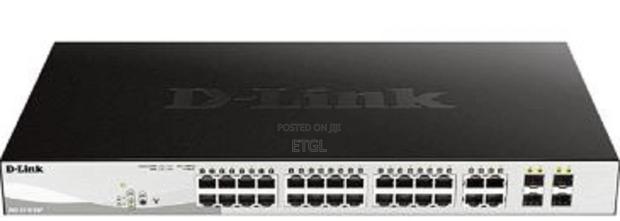 D-Link DGS-F1210-26PS-E - 24 Port Managed Gigabit Switch Wit