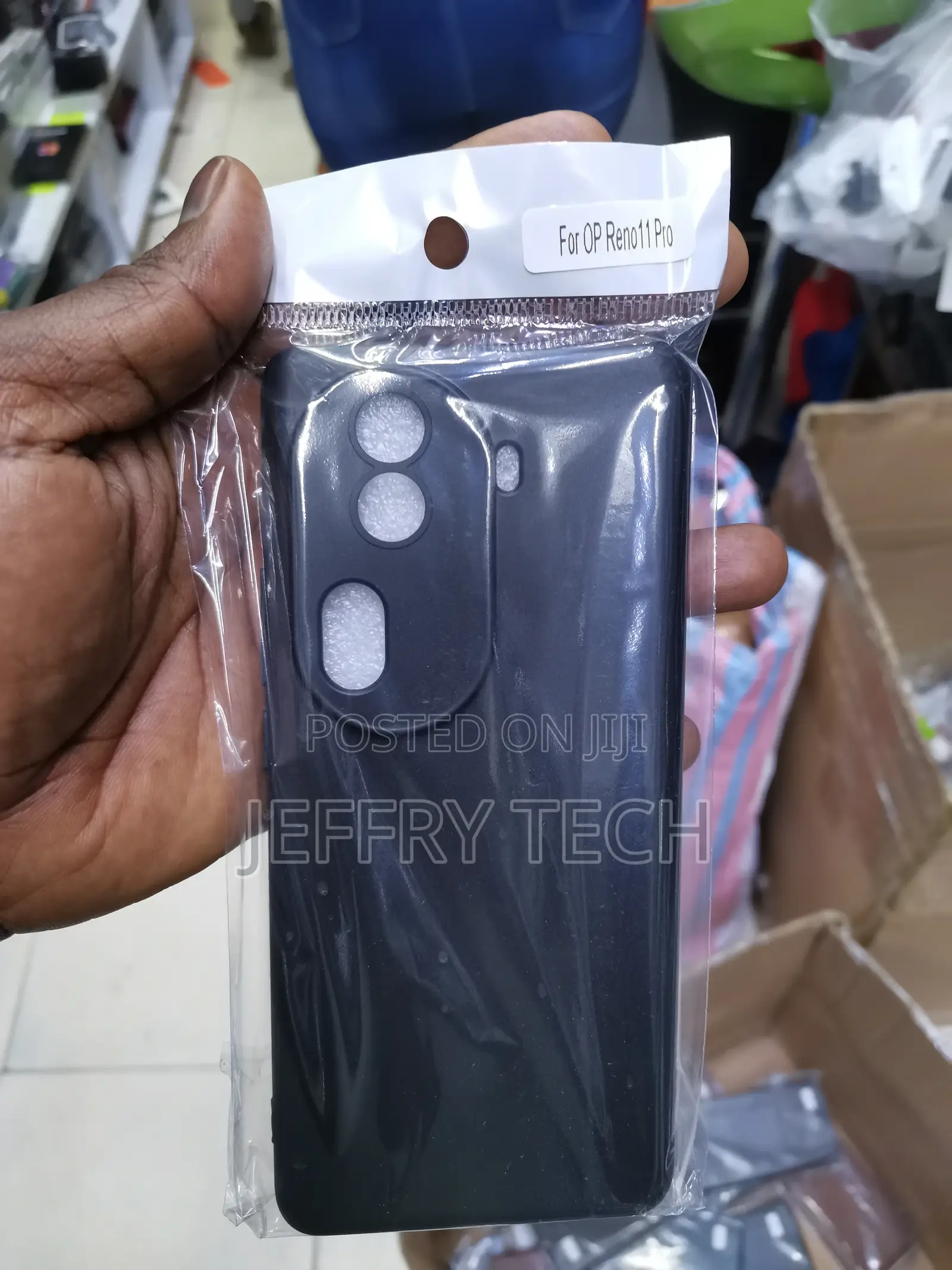 For OPPO Reno 11 Pro China TPU Phone Case(Black)