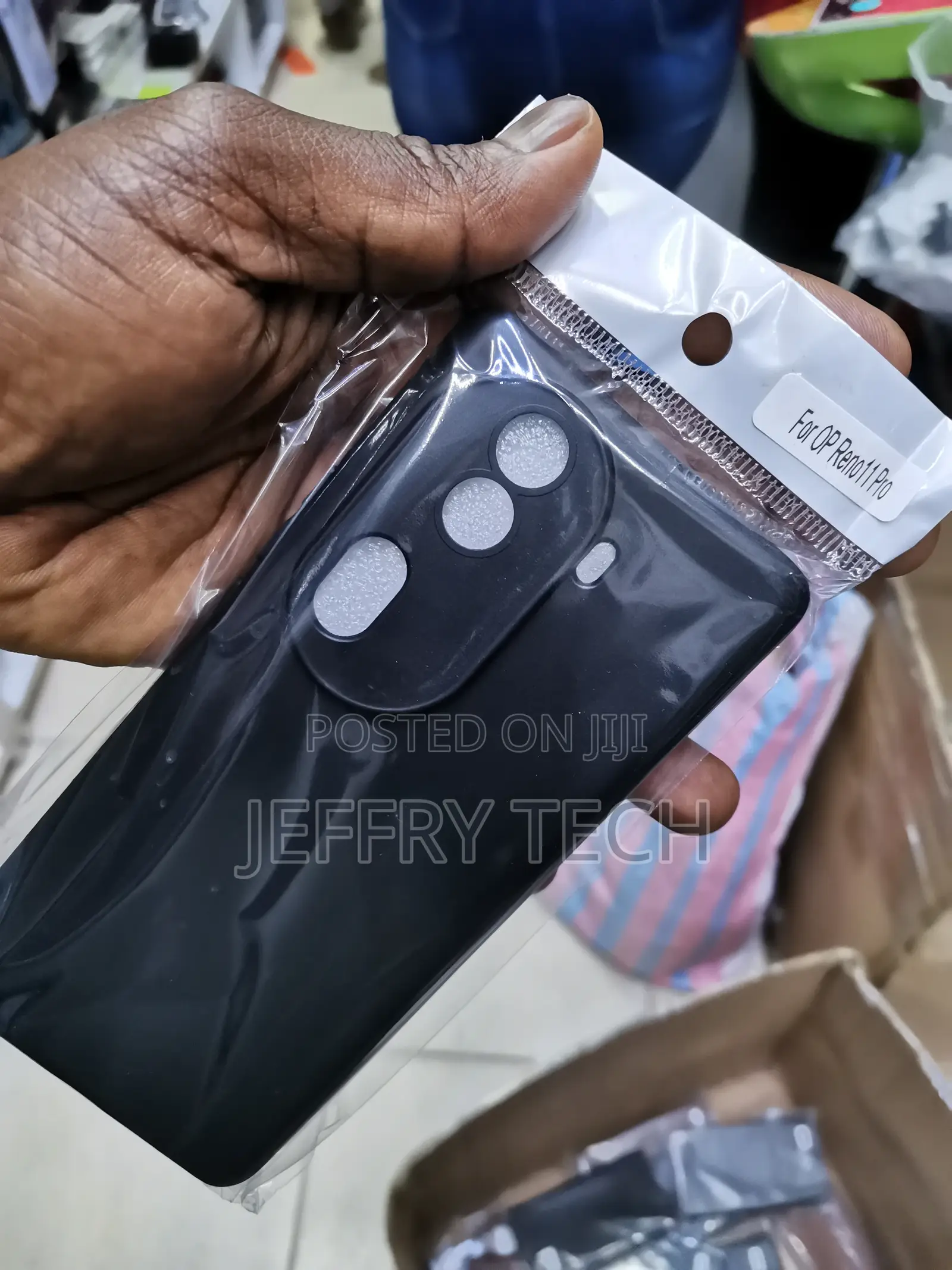 For OPPO Reno 11 Pro China TPU Phone Case(Black)
