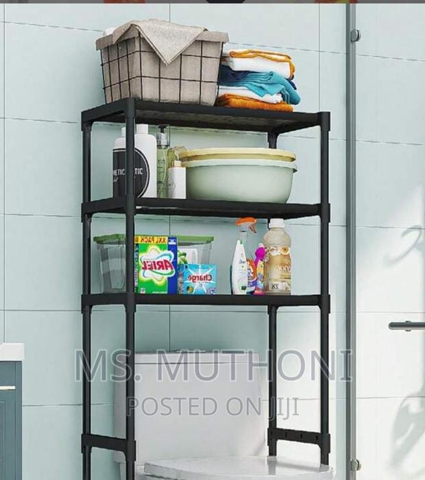Detachable Duo Purpose 140cm High 4 Layer Trolley Rack - main view