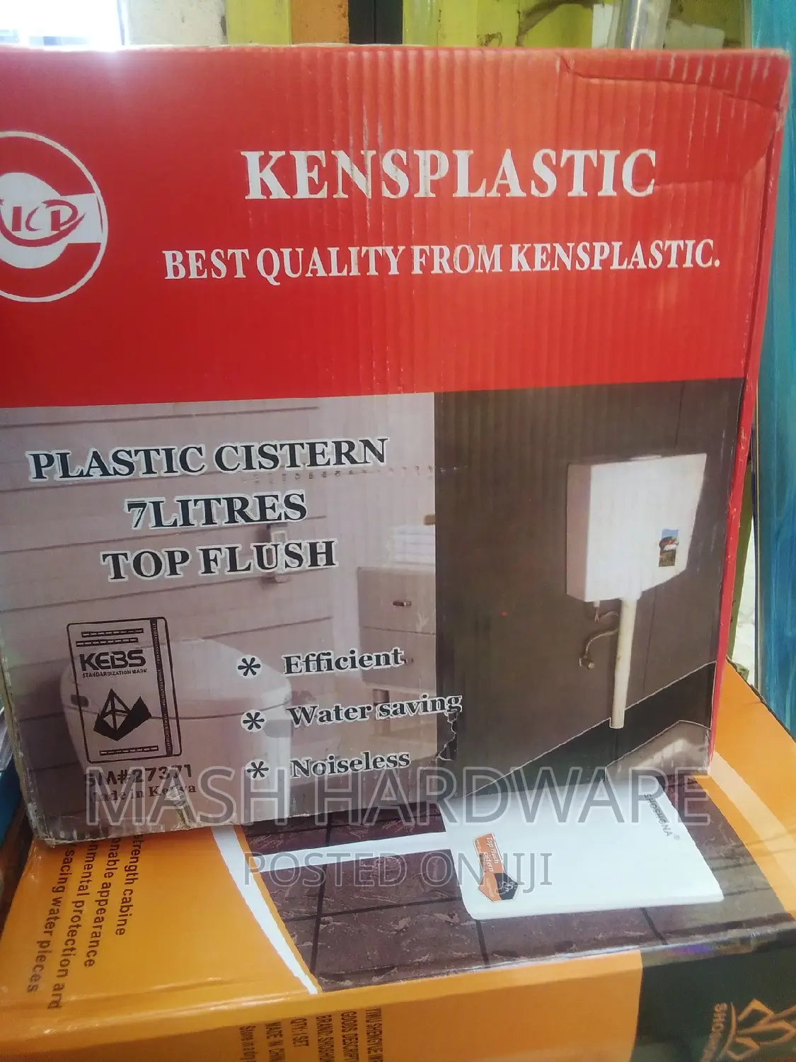 Kenplastic Top Flush Cistern(7ltrs)