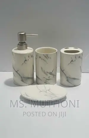 500ml Shampoo Dispenser Bottle Ceramic Lotion Bottl Set of 3