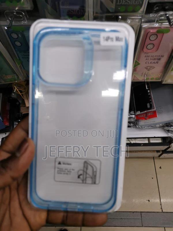 iPhone 14 Pro Max Straight Edge Shockproof TPU Phone - main view