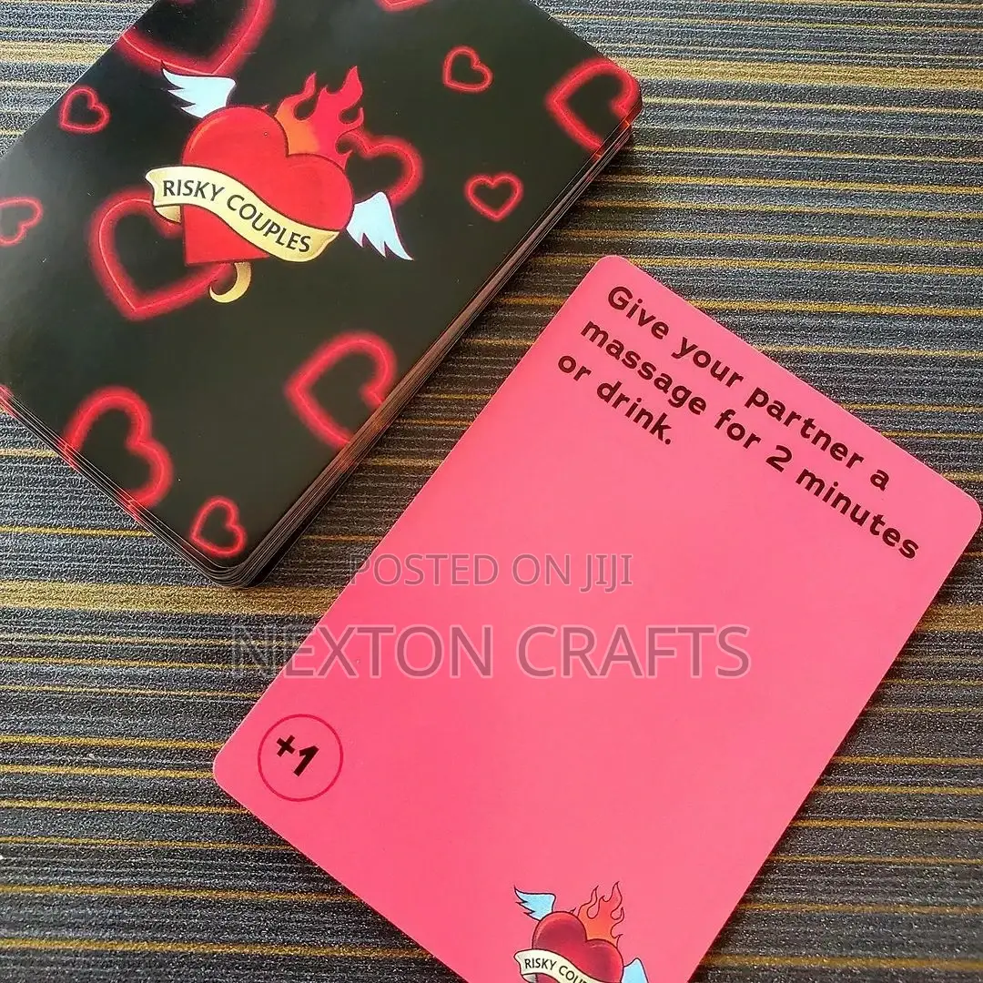 Risky Couples Card Game, Fun Couples