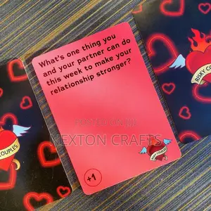 Risky Couples Card Game, Fun Couples