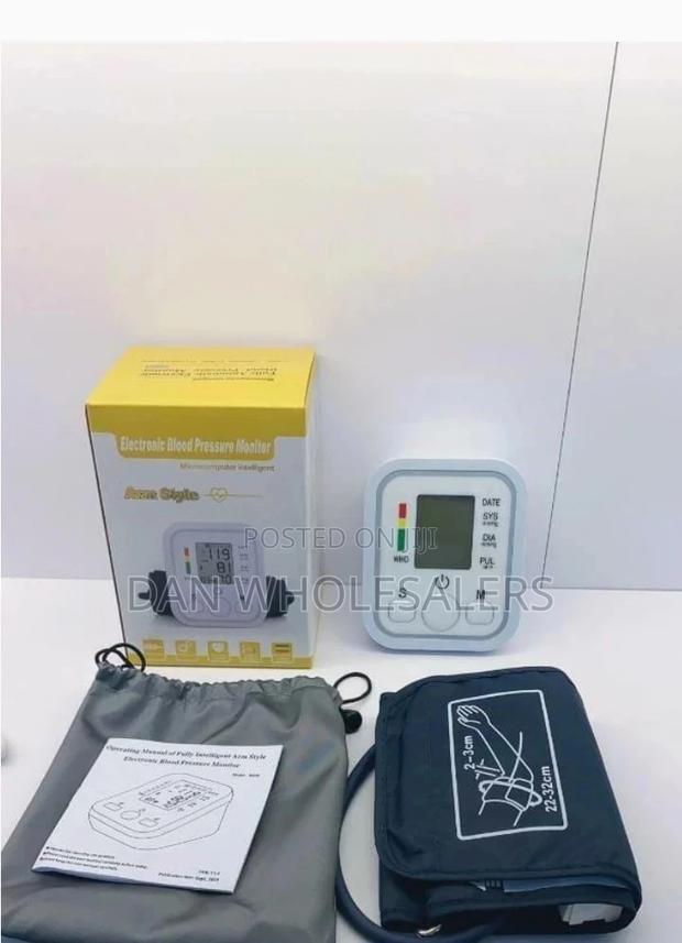 Arm BP Blood Pressure Monitor Sphygmomanometer + USB Cable