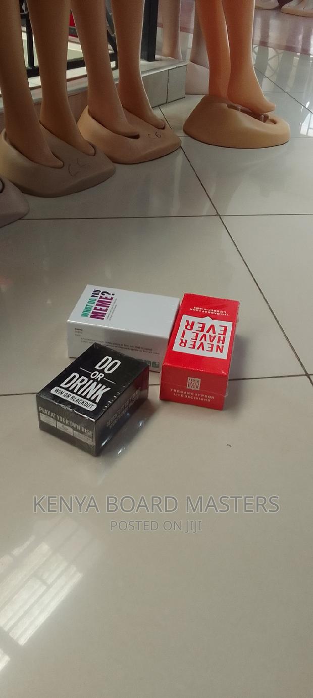 Do or Drink ,Never Have I Ever and What Do You Meme - main view