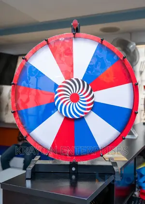 Wipeable Table Spin Wheel