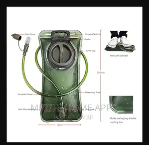 2L Water Bladder / Hydration Reservoir for Hiking, Running
