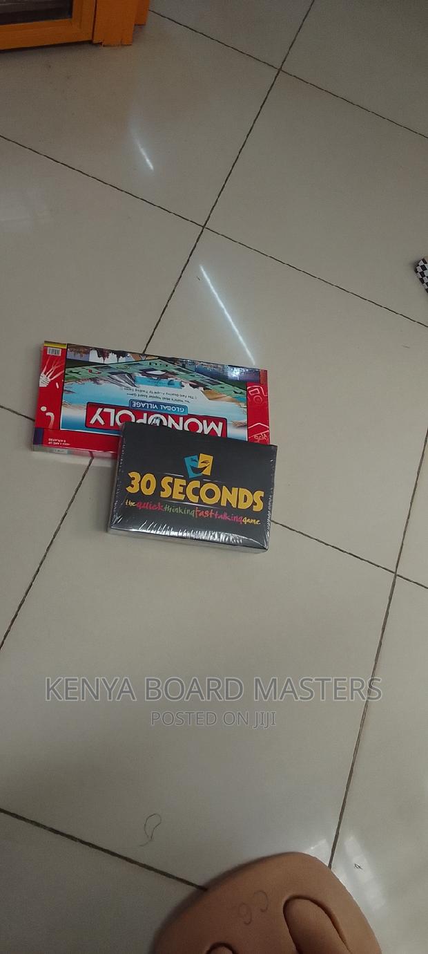Monopoly ,30 Seconds Both Board Games - main view