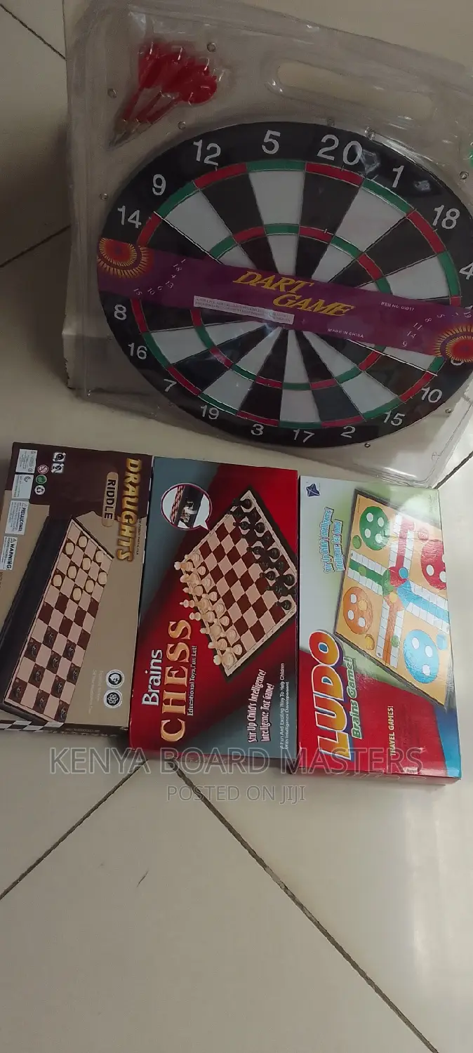 Board Game Like Dart Board , Chess Ludo and Draught.