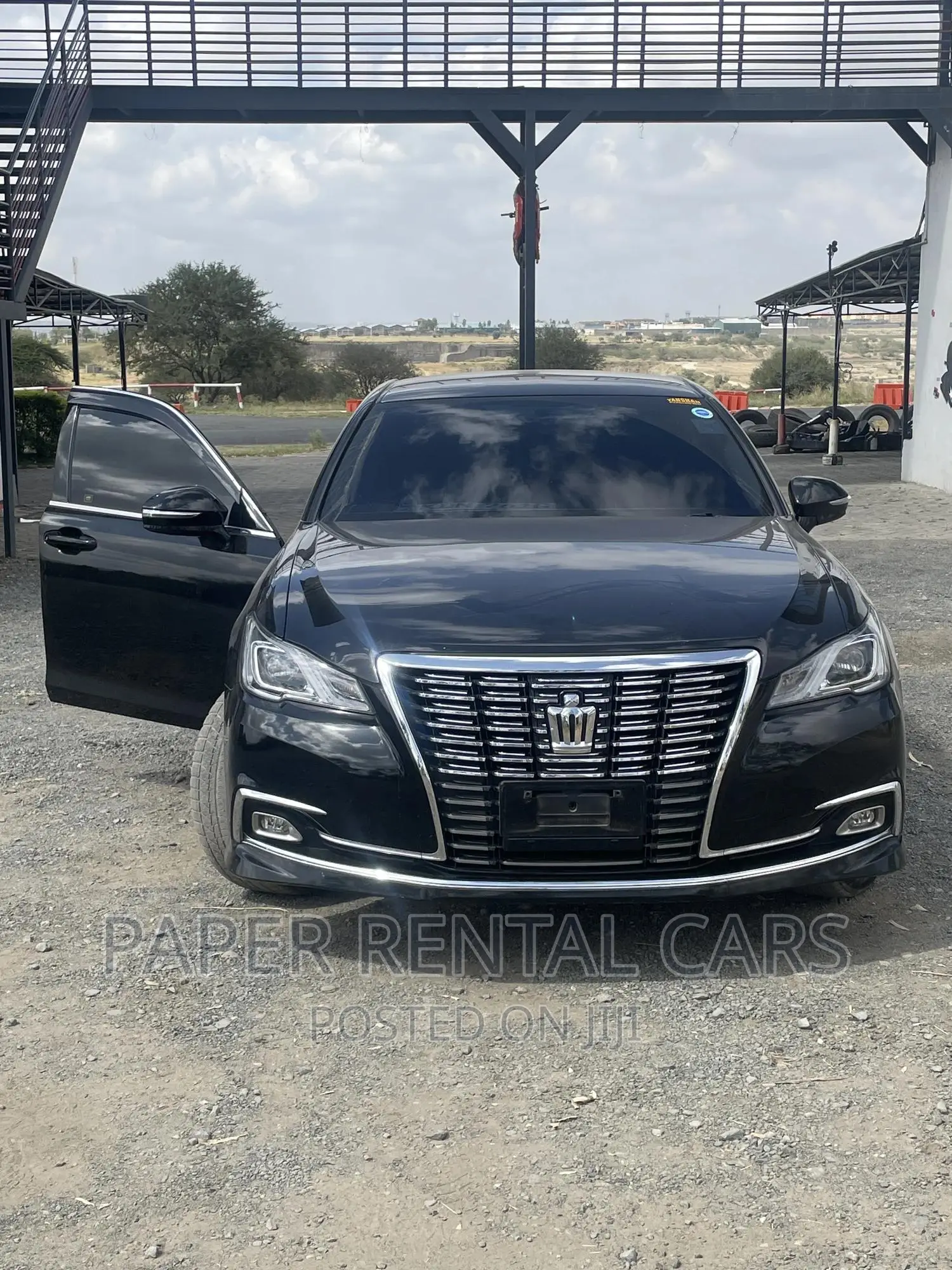 Toyota Crown Royal Saloon for Hire.