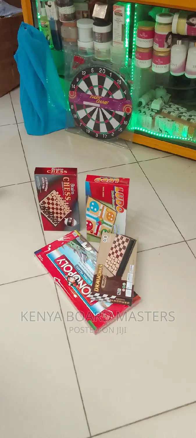 Draughts Ludo Monopoly and Chess Available