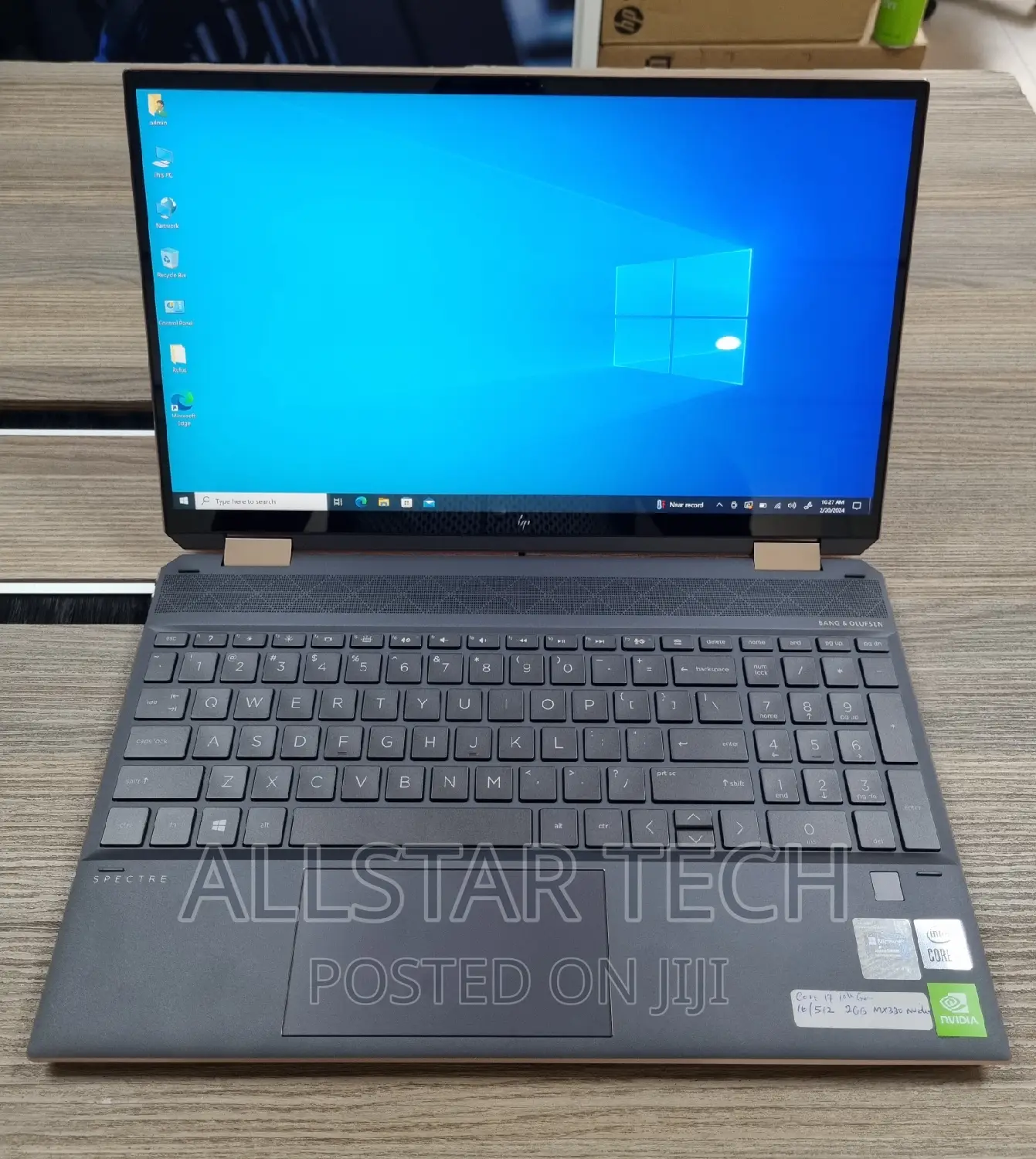 Laptop HP Spectre X360 15 16GB Intel Core I7 SSD 512GB