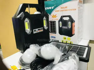 Solar Rechargeable Home Lighting System. Dat AT-9028B
